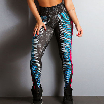 Women's Electric Blue Schultz Leggings