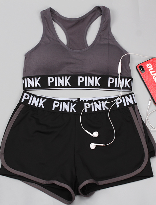 Women's Sports Two-Piece PINK Suit