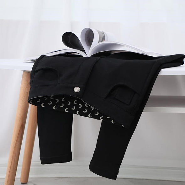 Women's Raw Edge Jeggings