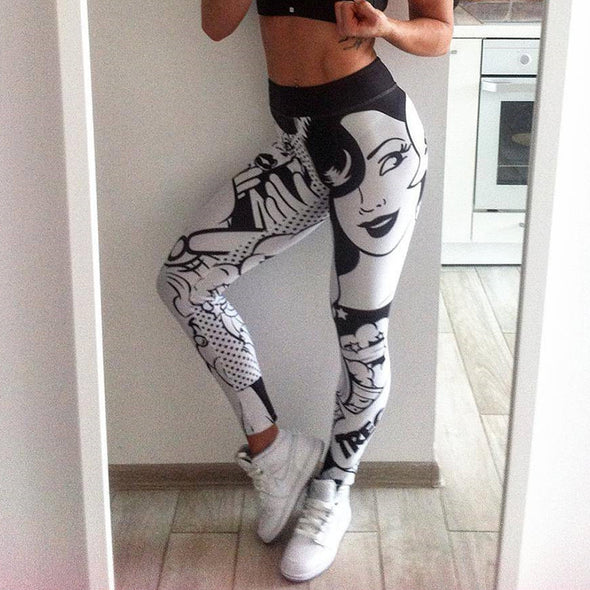 Women's Graphic Yoga leggings