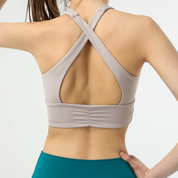 Alo Bach Yoga Cross Beautiful Back Yoga Vest