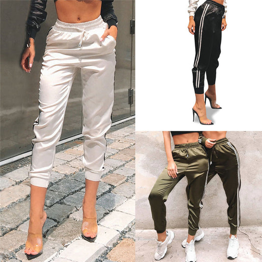 High-Waist Performance Jogger Pants