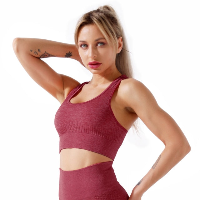 High-Waist Yoga Short 2-Piece Set